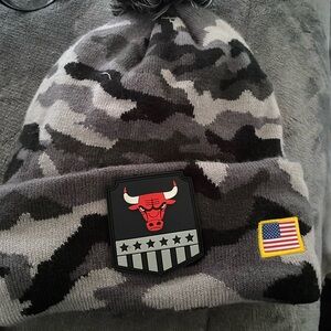 NBA Black Beanie with Logo